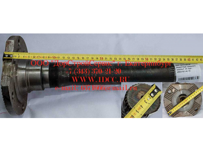 Вал проходной редуктора среднего моста 180х4 отв. F J6 FAW (ФАВ) 2502161-AOE для самосвала фото 1 Брянск
