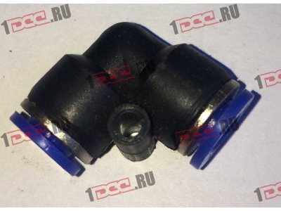 Фитинг быстрого соединения угол 90 d-6 HOWO (ХОВО)  фото 1 Брянск