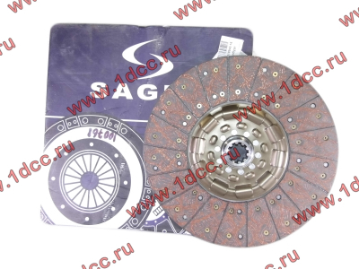 Диск сцепления ведомый 420 мм SAGES H2/H3 HOWO (ХОВО) WG1560161130 фото 1 Брянск