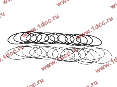 Кольцо уплотнительное гильзы цилиндра (комплект 12 тонких и 12 толстых) двигатель TD226B6G Lonking CDM (СДМ) 01153804/01153805 фото 1 Брянск