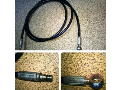 Шланг высокого давления на ПГУ сцепления L-2600 SH SHAANXI / Shacman (ШАНКСИ / Шакман) DZ9112230011 фото 1 Брянск